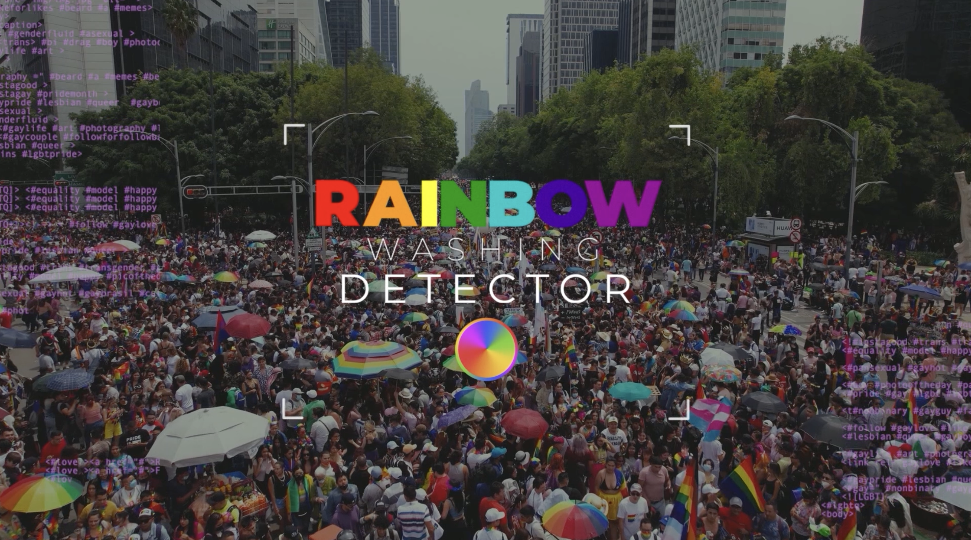 Rainbow Washing Detector