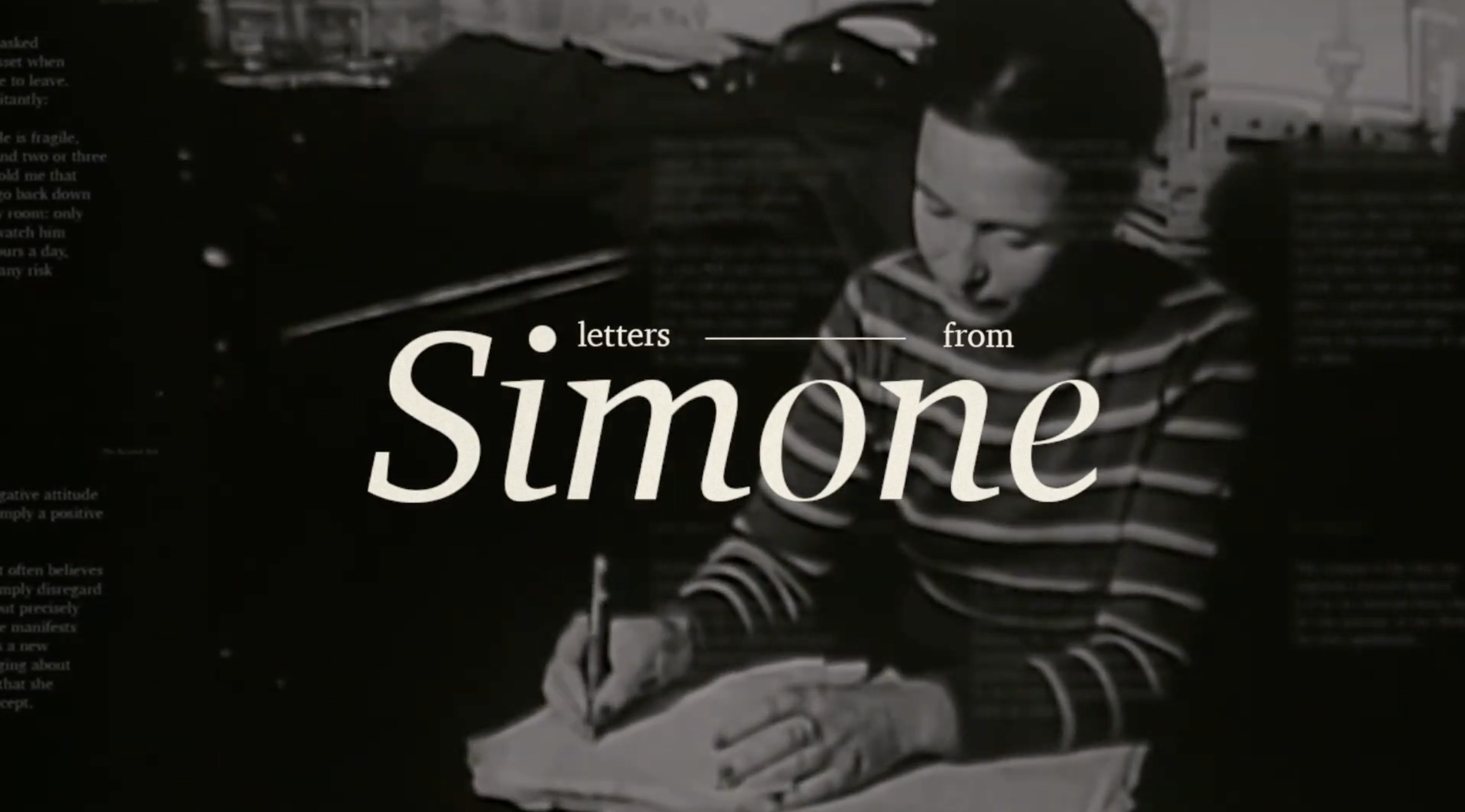 Letters from Simone