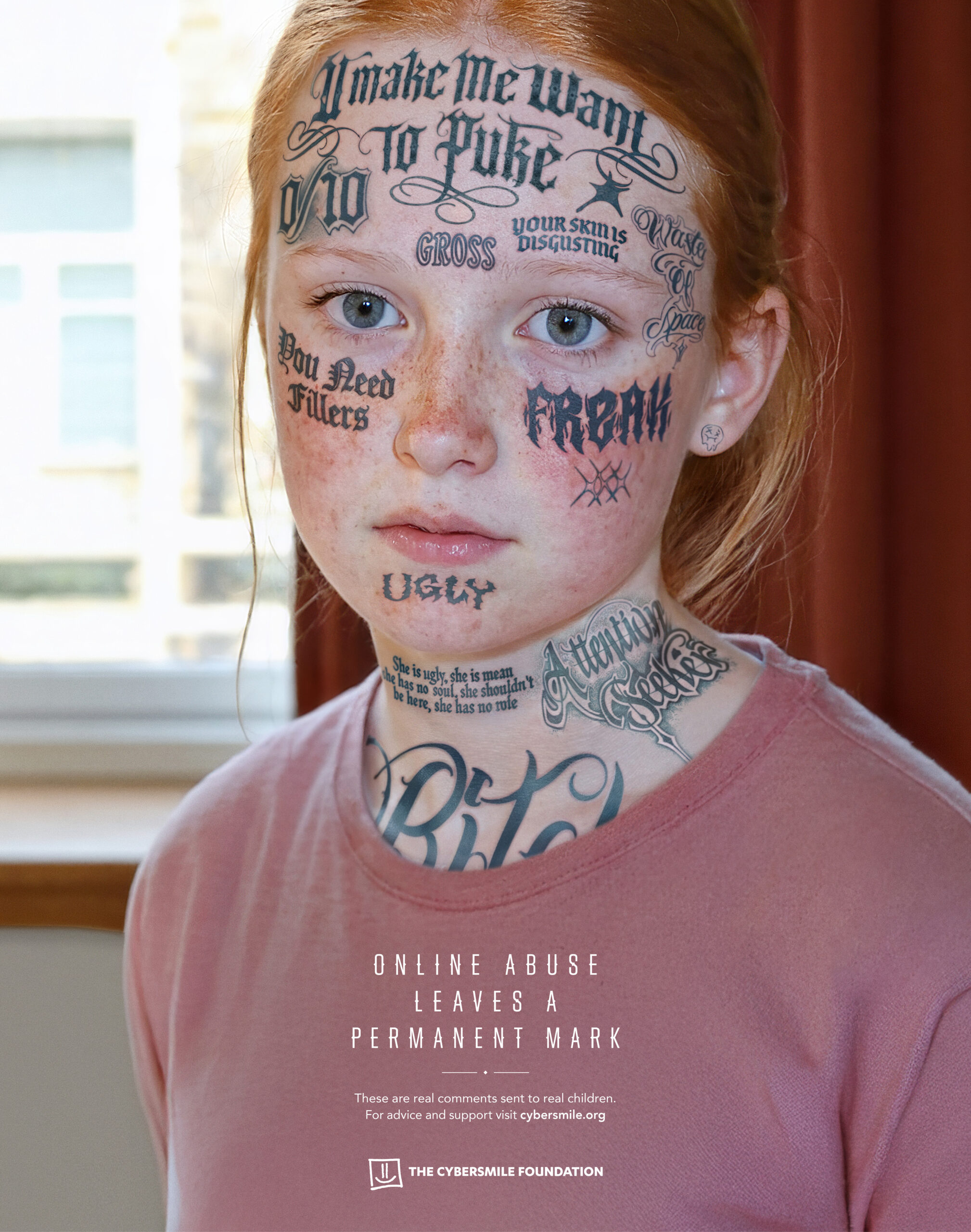 Cybersmile Words are Permanent